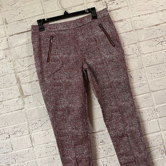 Love Fire Plaid Stretchy Pants 9 - Picture 1 of 9